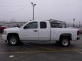 2010 Summit White Chevrolet Silverado 1500 LS Extended Cab  photo #2