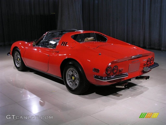 1974 Dino 246 GTS - Red / Tan photo #2