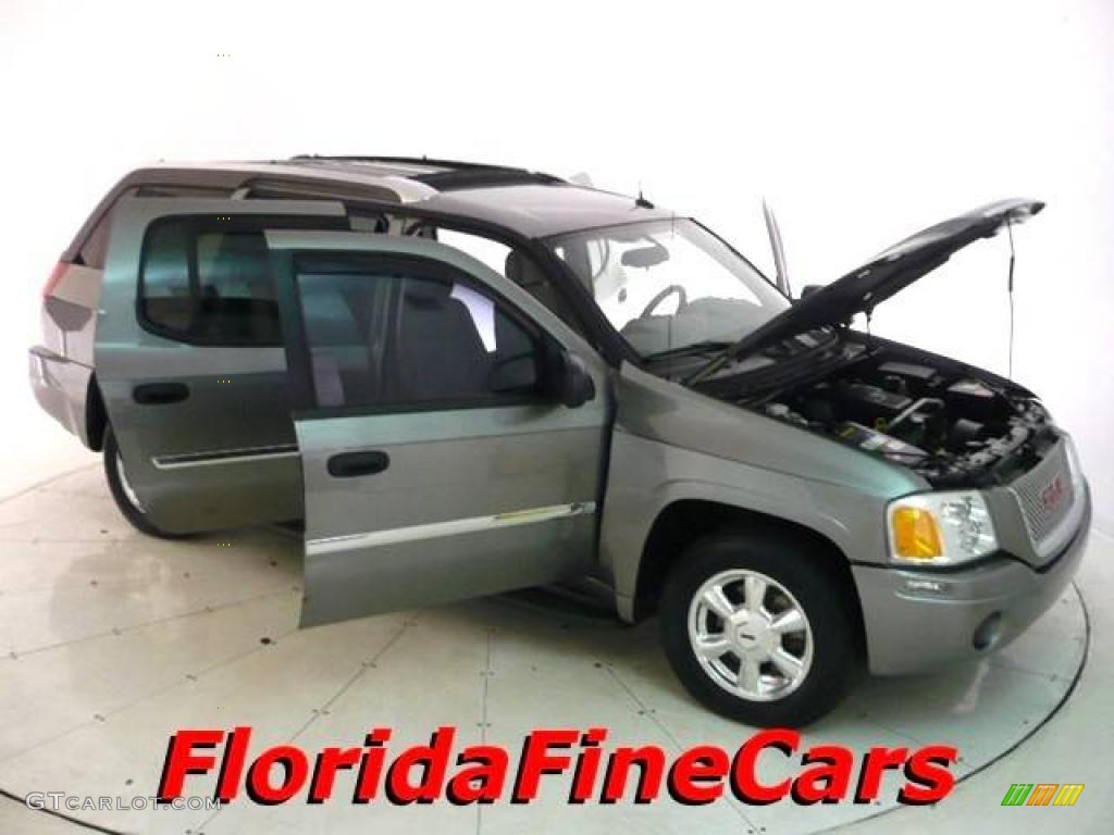 2005 Envoy XUV SLE - Steel Grey Metallic / Light Gray photo #7