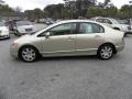 2007 Borrego Beige Metallic Honda Civic LX Sedan  photo #2