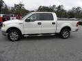 2008 Oxford White Ford F150 Lariat SuperCrew 4x4  photo #2