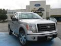 Ingot Silver Metallic - F150 STX Regular Cab Photo No. 1