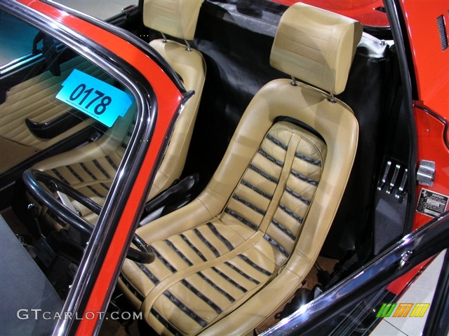 Tan Interior 1974 Ferrari Dino 246 GTS Photo #251208