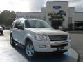 2010 White Suede Ford Explorer XLT  photo #1