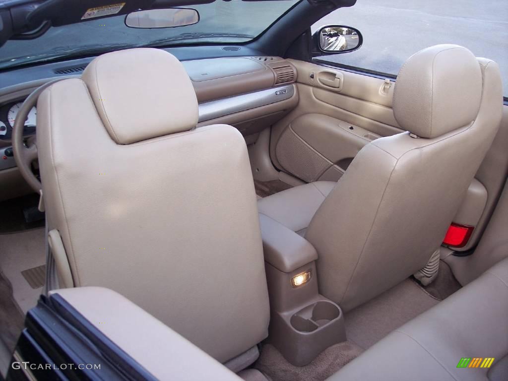 2002 Sebring GTC Convertible - Black / Sandstone photo #39