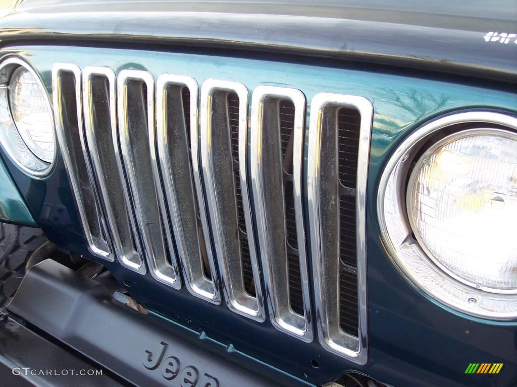 1997 Wrangler Sport 4x4 - Emerald Green Pearl / Gray photo #26