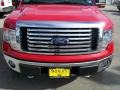 2010 Vermillion Red Ford F150 XLT SuperCrew 4x4  photo #1