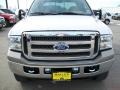 2007 Oxford White Clearcoat Ford F250 Super Duty King Ranch Crew Cab 4x4  photo #1