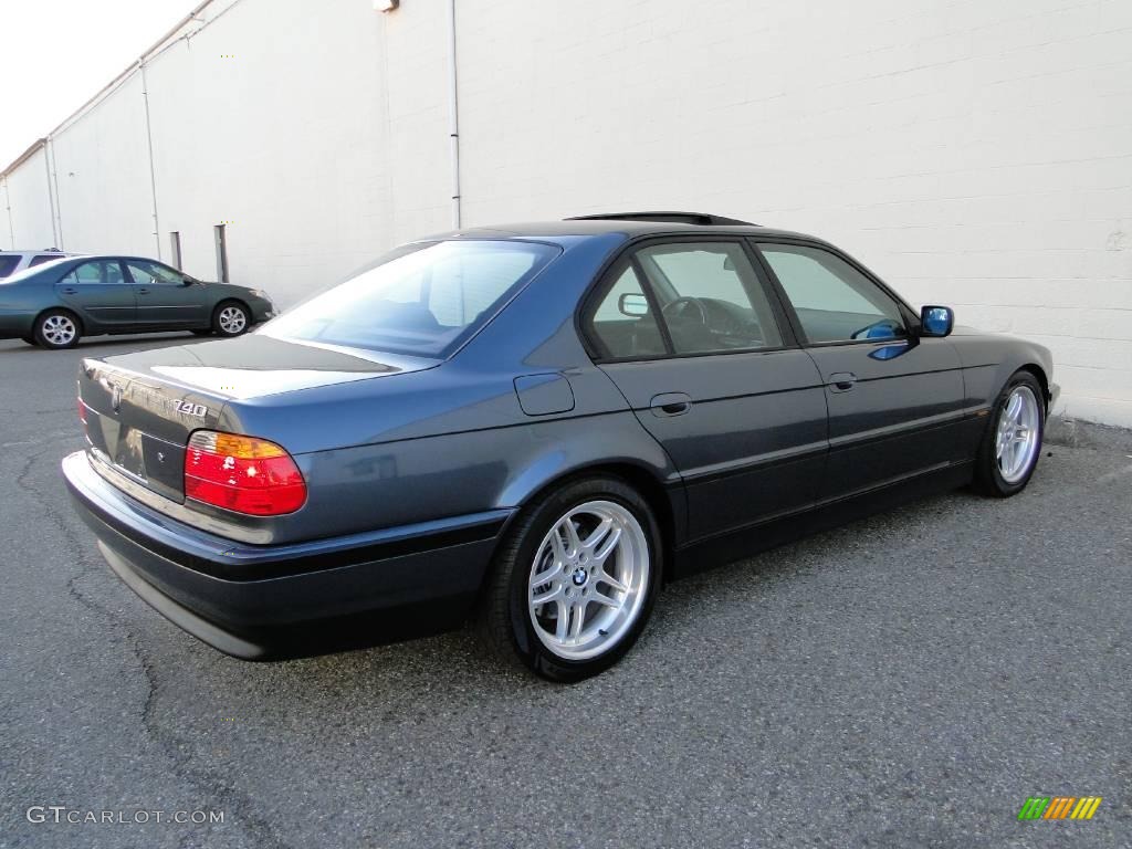 1999 7 Series 740i Sedan - Anthracite Metallic / Black photo #8