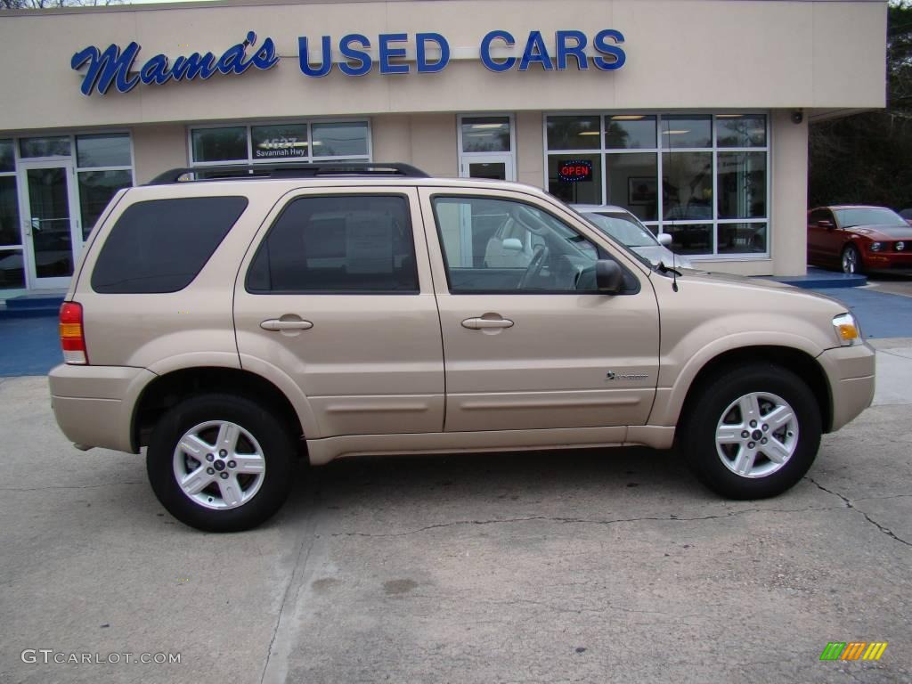 2007 Dune Pearl Metallic Ford Escape Hybrid 4wd 25062884 Gtcarlot Dune Pearl Metallic Ford Escape Hybrid 4wd