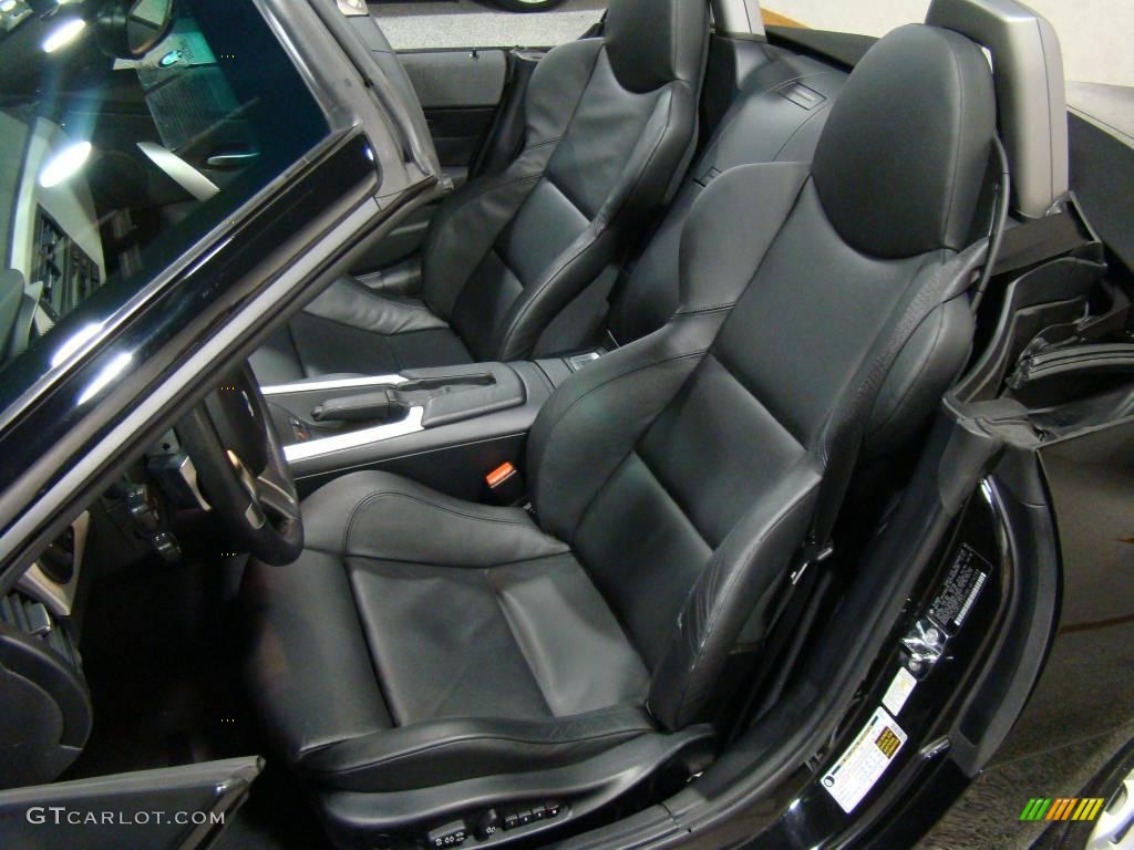 2008 Z4 3.0i Roadster - Jet Black / Black photo #7