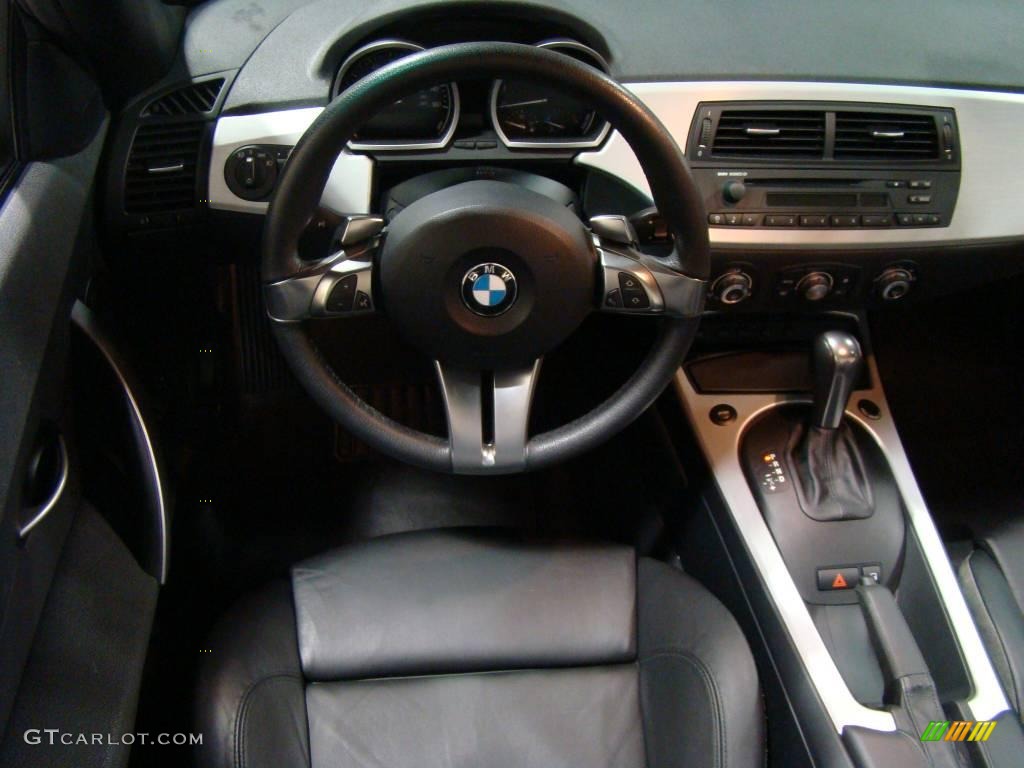 2008 Z4 3.0i Roadster - Jet Black / Black photo #9