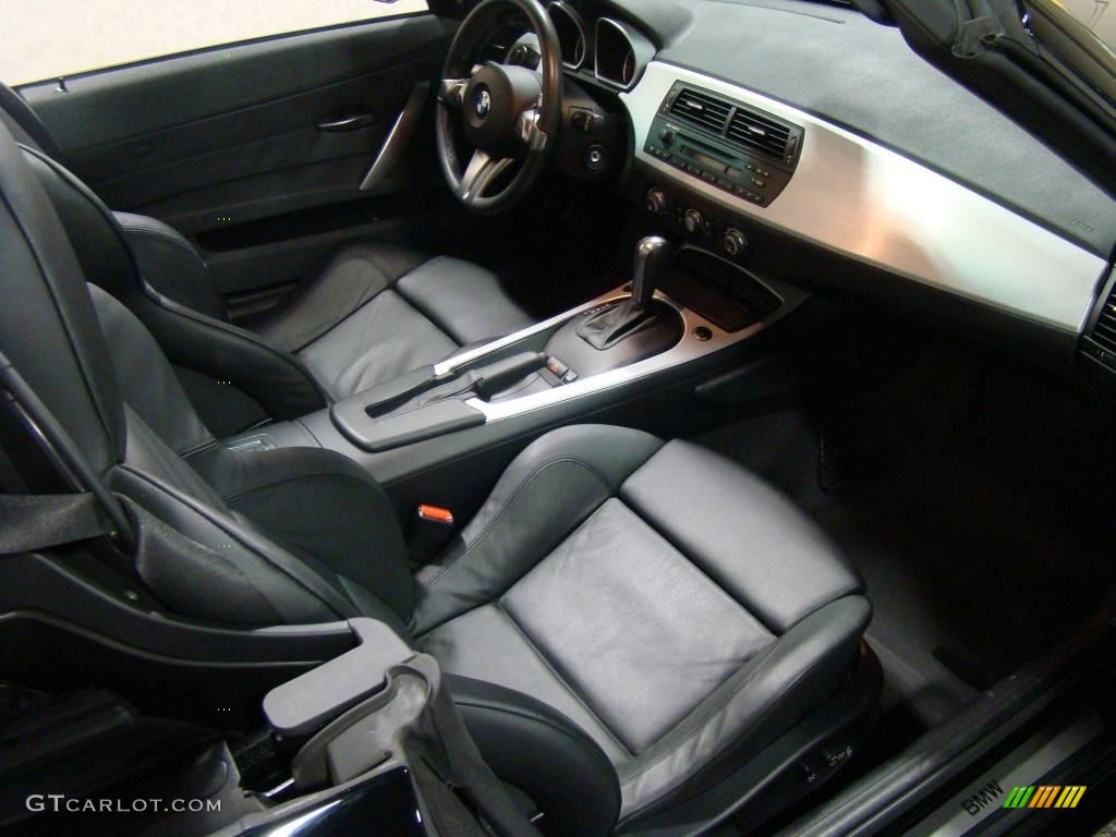 2008 Z4 3.0i Roadster - Jet Black / Black photo #13