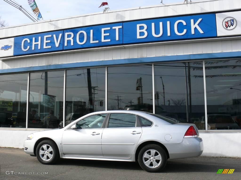 2009 Impala LT - Silver Ice Metallic / Gray photo #1