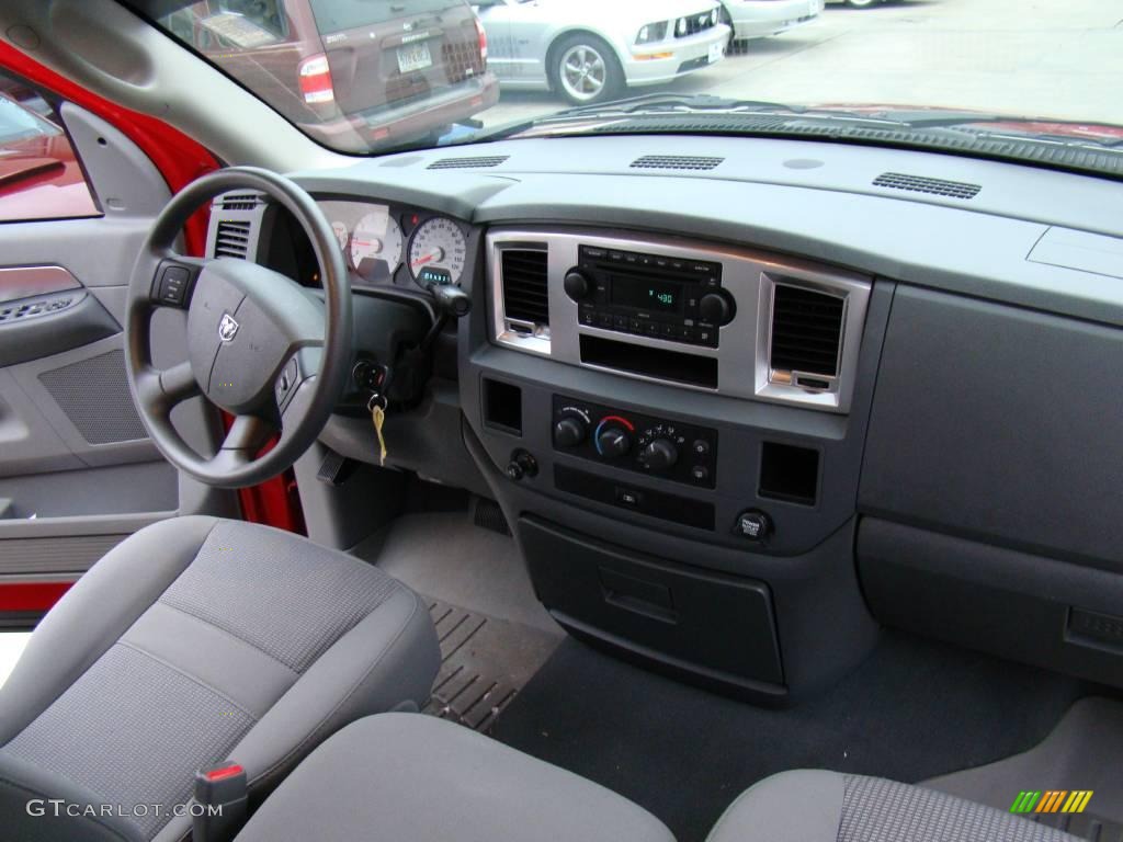 2008 Ram 1500 Big Horn Edition Quad Cab - Blaze Red Crystal Pearl / Medium Slate Gray photo #20