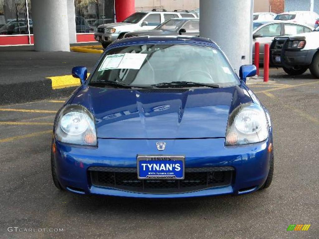 Spectra Blue Mica 2001 Toyota MR2 Spyder Roadster Exterior Photo #25125349