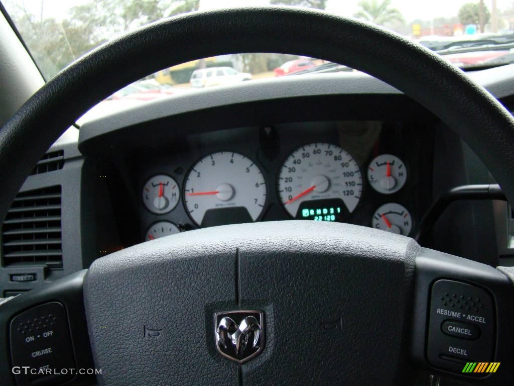 2008 Ram 1500 Big Horn Edition Quad Cab - Blaze Red Crystal Pearl / Medium Slate Gray photo #27