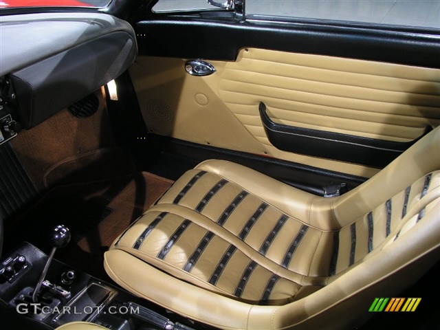 Tan Interior 1974 Ferrari Dino 246 GTS Photo #251257