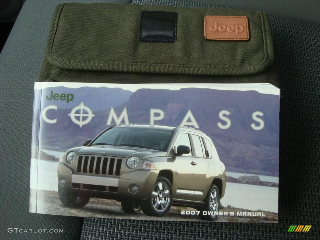 2007 Compass Sport 4x4 - Black / Pastel Slate Gray photo #47