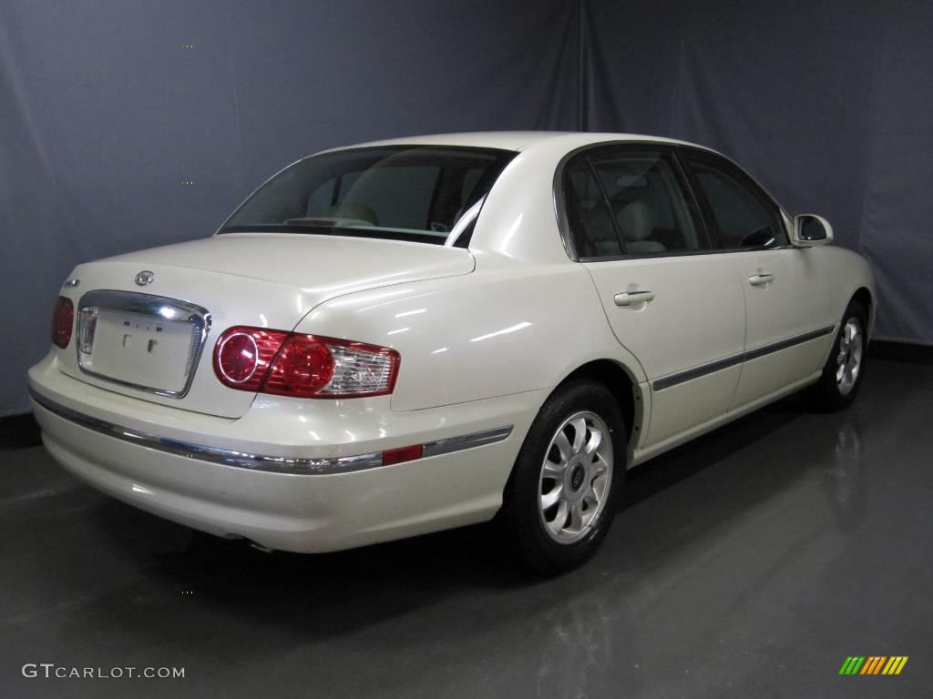 2004 Pearl White Kia Amanti 25062912 Photo 3 Car
