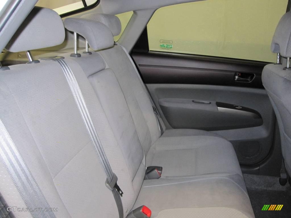 2005 Prius Hybrid - Super White / Gray/Burgundy photo #7