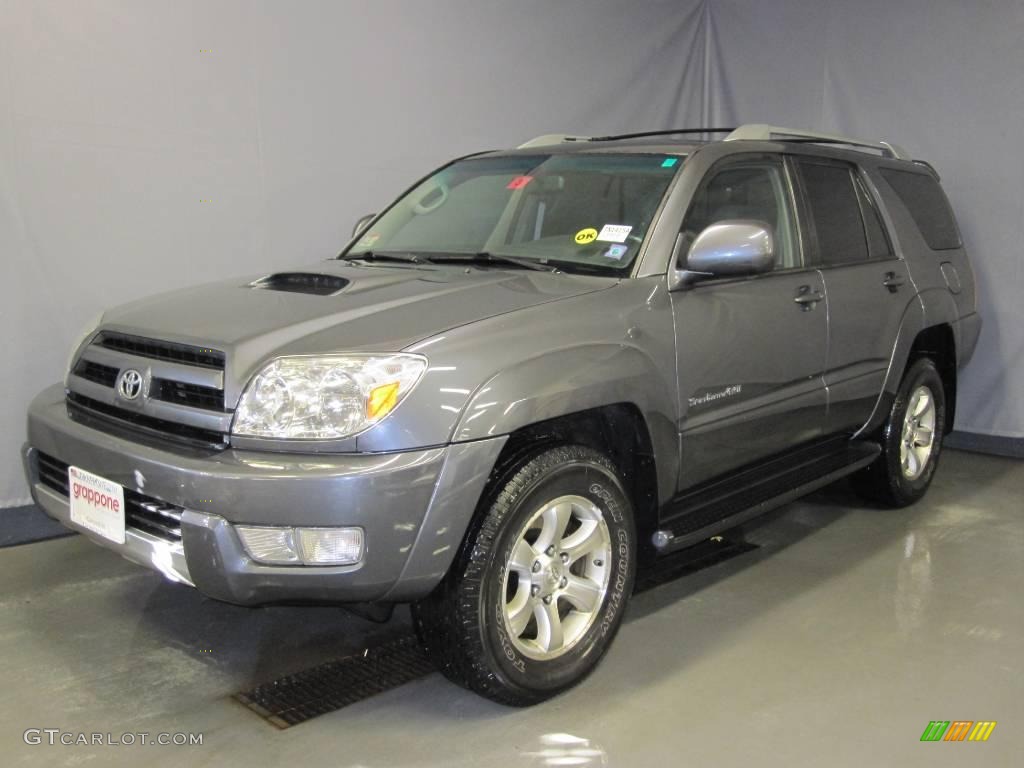 2004 4Runner SR5 4x4 - Galactic Gray Mica / Stone photo #1