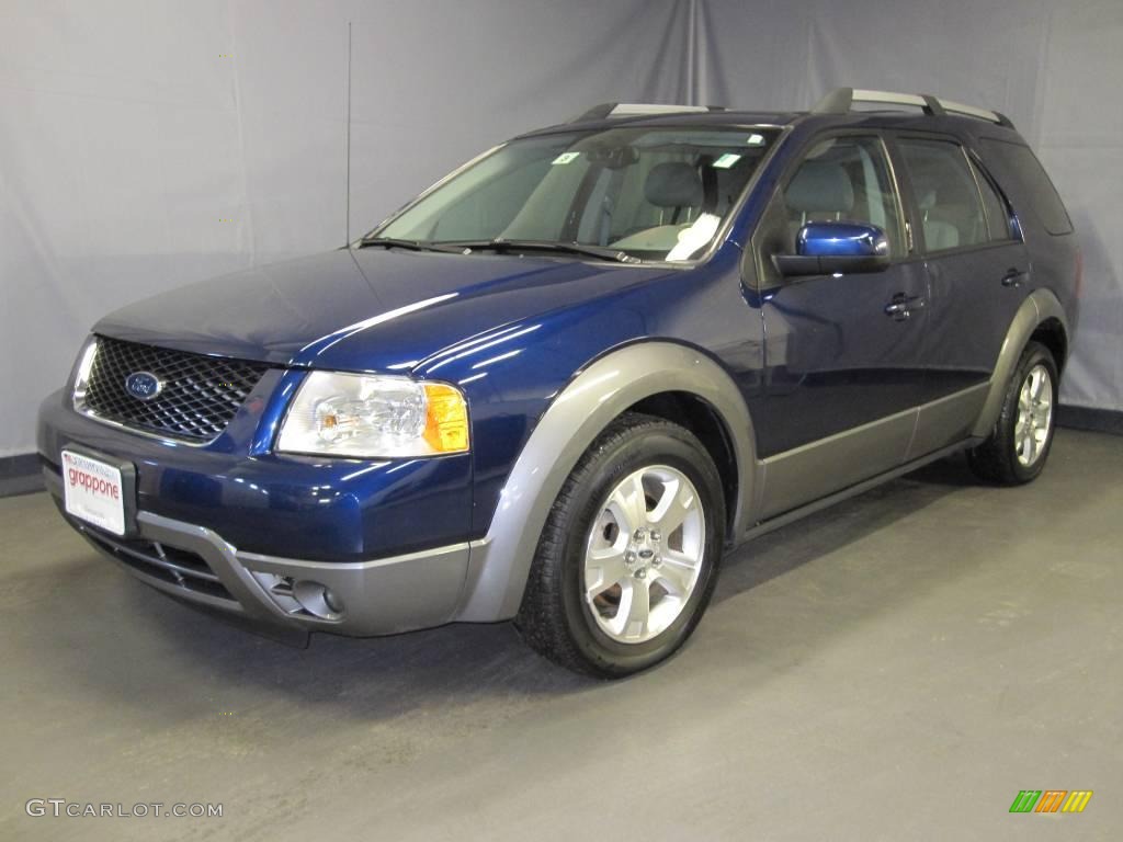 2005 Freestyle SEL AWD - Dark Blue Pearl Metallic / Shale photo #1