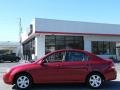 2009 Spicy Red Metallic Kia Spectra EX Sedan  photo #2