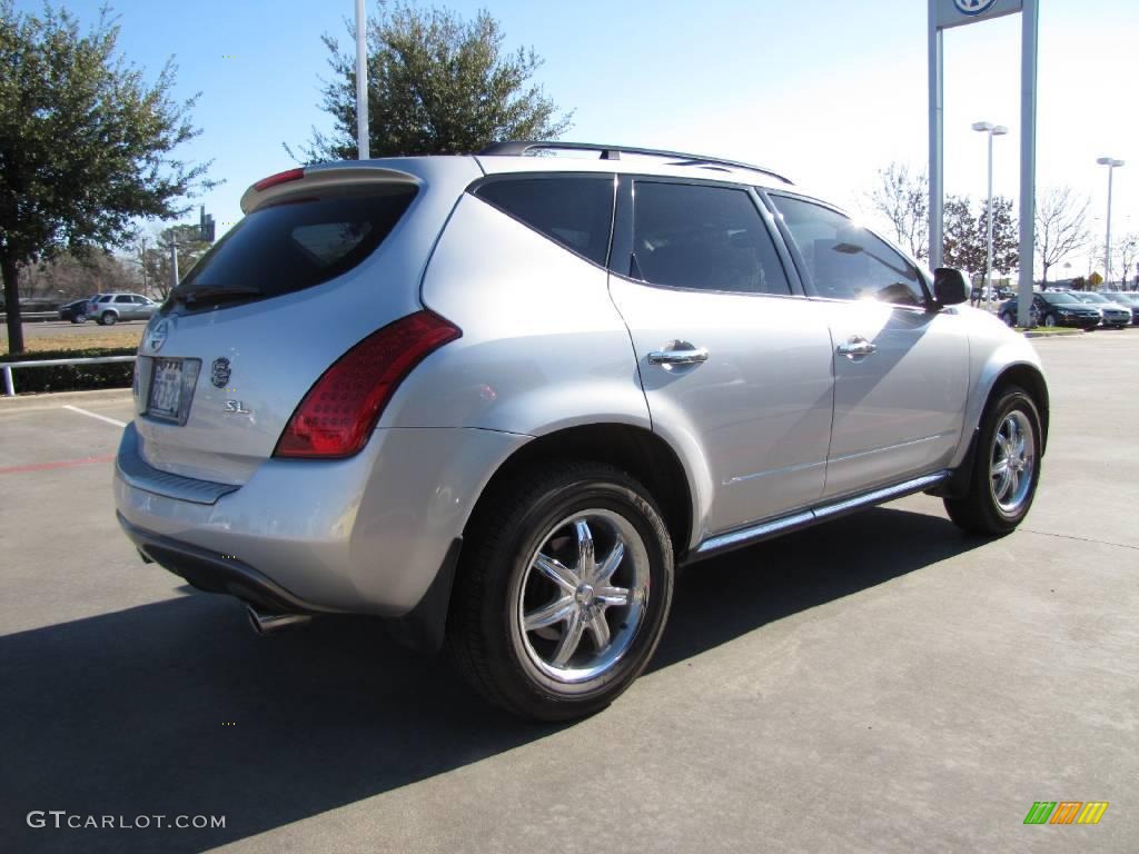 2006 Murano SL - Brilliant Silver Metallic / Charcoal photo #5