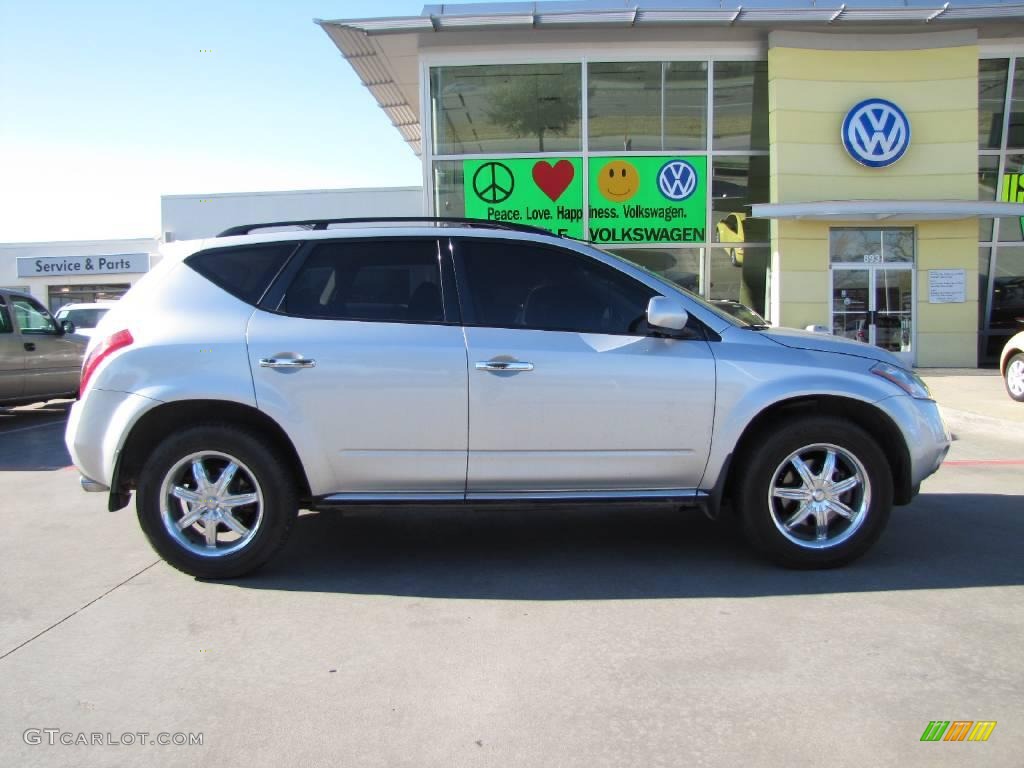 2006 Murano SL - Brilliant Silver Metallic / Charcoal photo #6