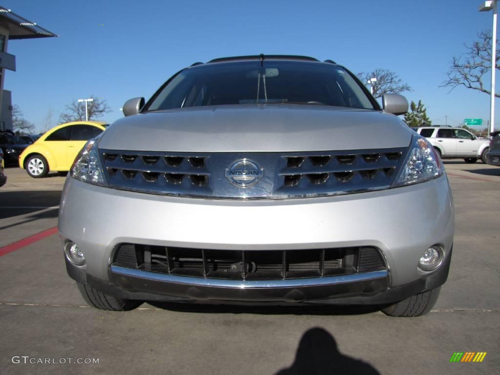 2006 Murano SL - Brilliant Silver Metallic / Charcoal photo #8