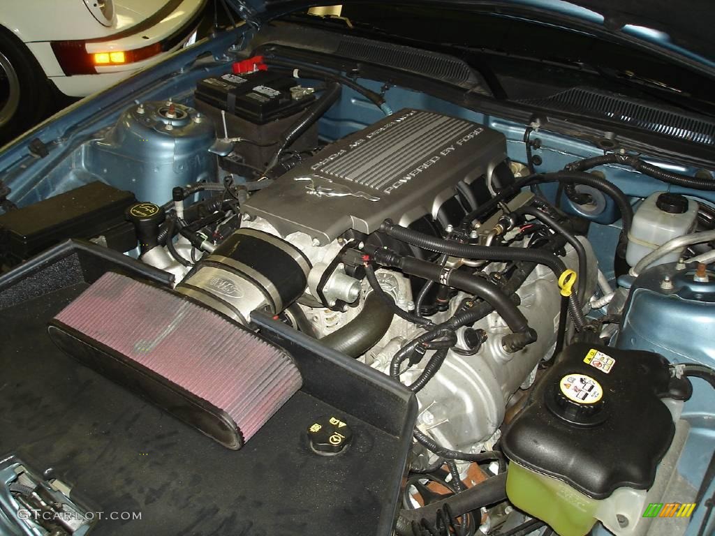 2007 Mustang GT Premium Coupe - Windveil Blue Metallic / Medium Parchment photo #2