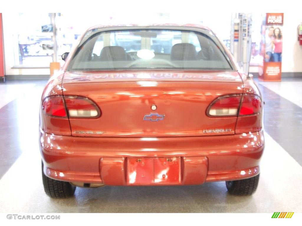 1998 Cavalier Coupe - Cayenne Red Metallic / Gray photo #6