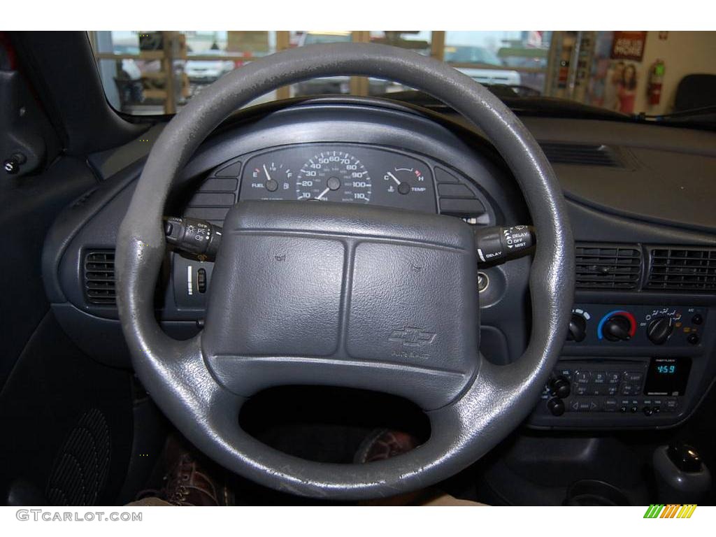 1998 Cavalier Coupe - Cayenne Red Metallic / Gray photo #30