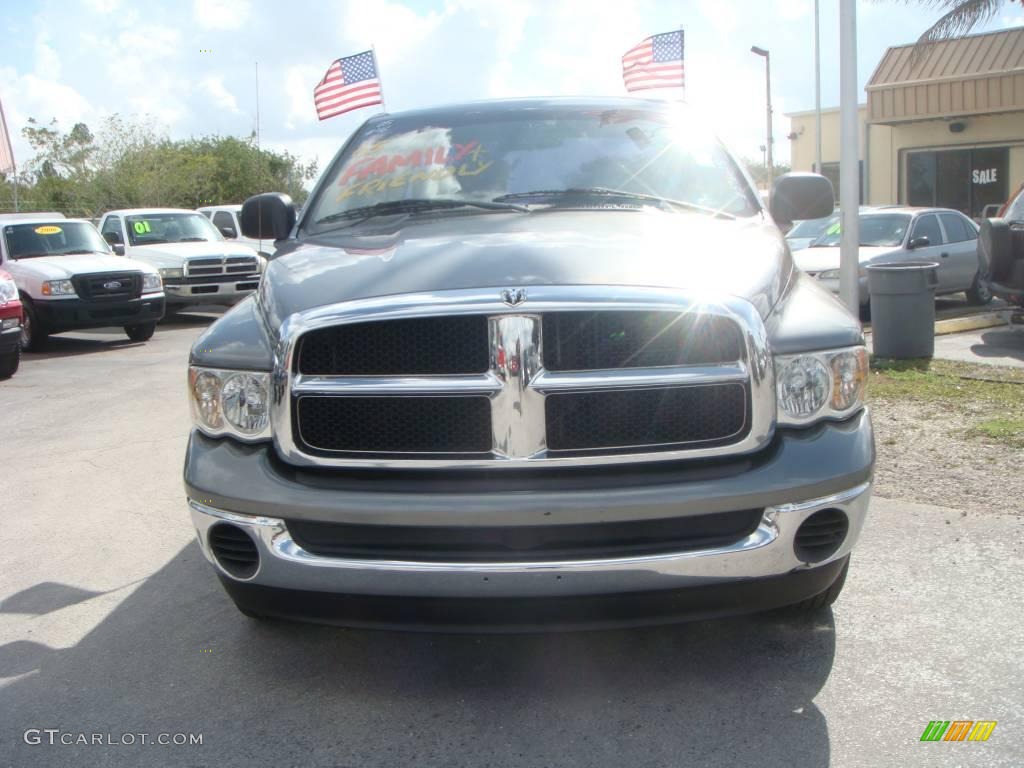 2005 Ram 1500 SLT Quad Cab - Mineral Gray Metallic / Dark Slate Gray photo #9