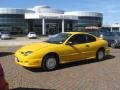 2002 Yellow Pontiac Sunfire SE Coupe #25063017