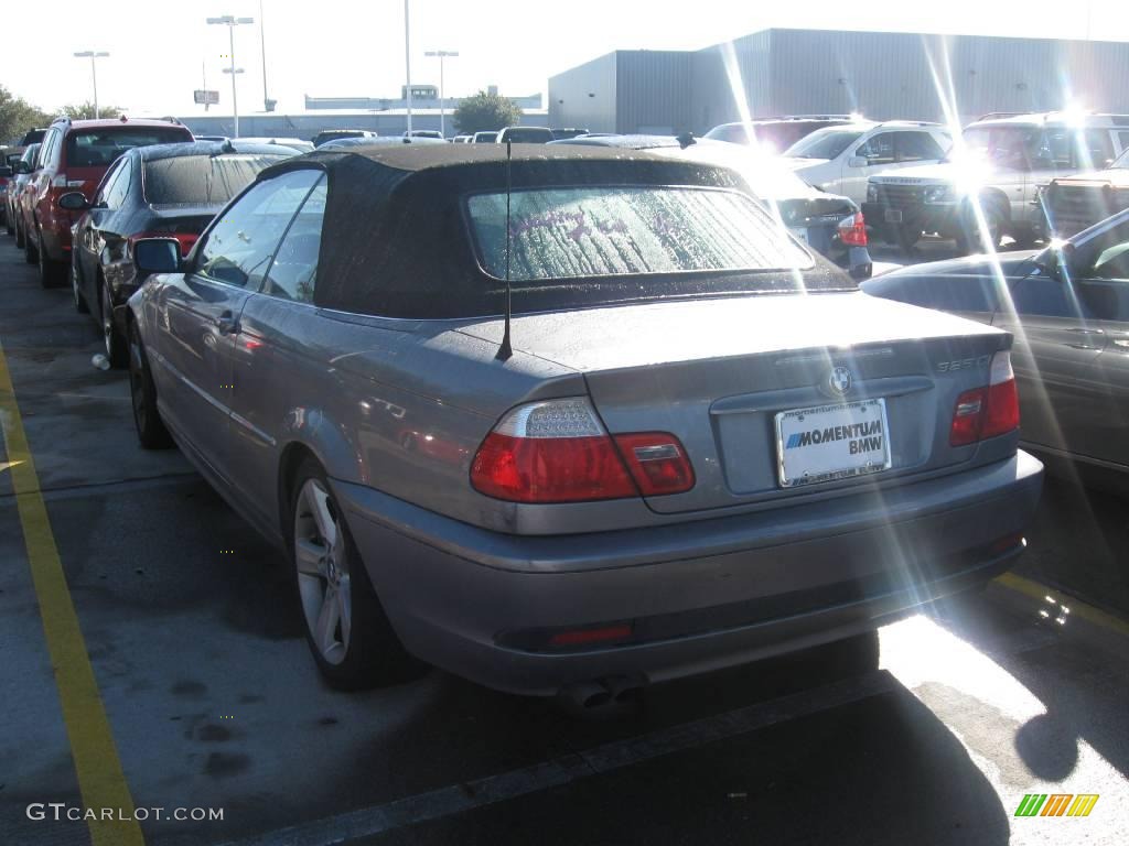 2004 3 Series 325i Convertible - Silver Grey Metallic / Grey photo #2