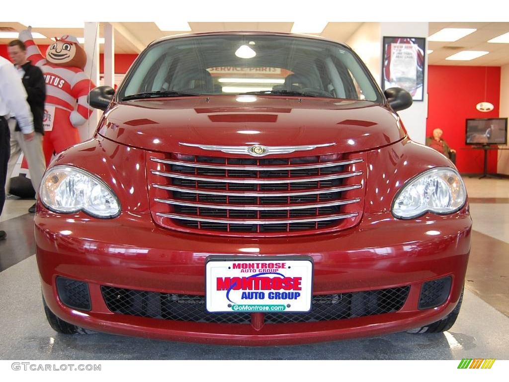 2007 PT Cruiser  - Inferno Red Crystal Pearl / Pastel Slate Gray photo #11