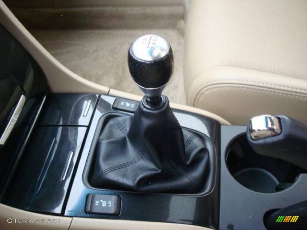 2006 Accord EX-L V6 Coupe - Sapphire Blue Pearl / Ivory photo #18
