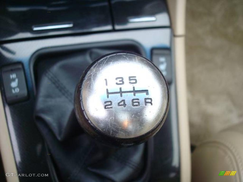 2006 Accord EX-L V6 Coupe - Sapphire Blue Pearl / Ivory photo #20