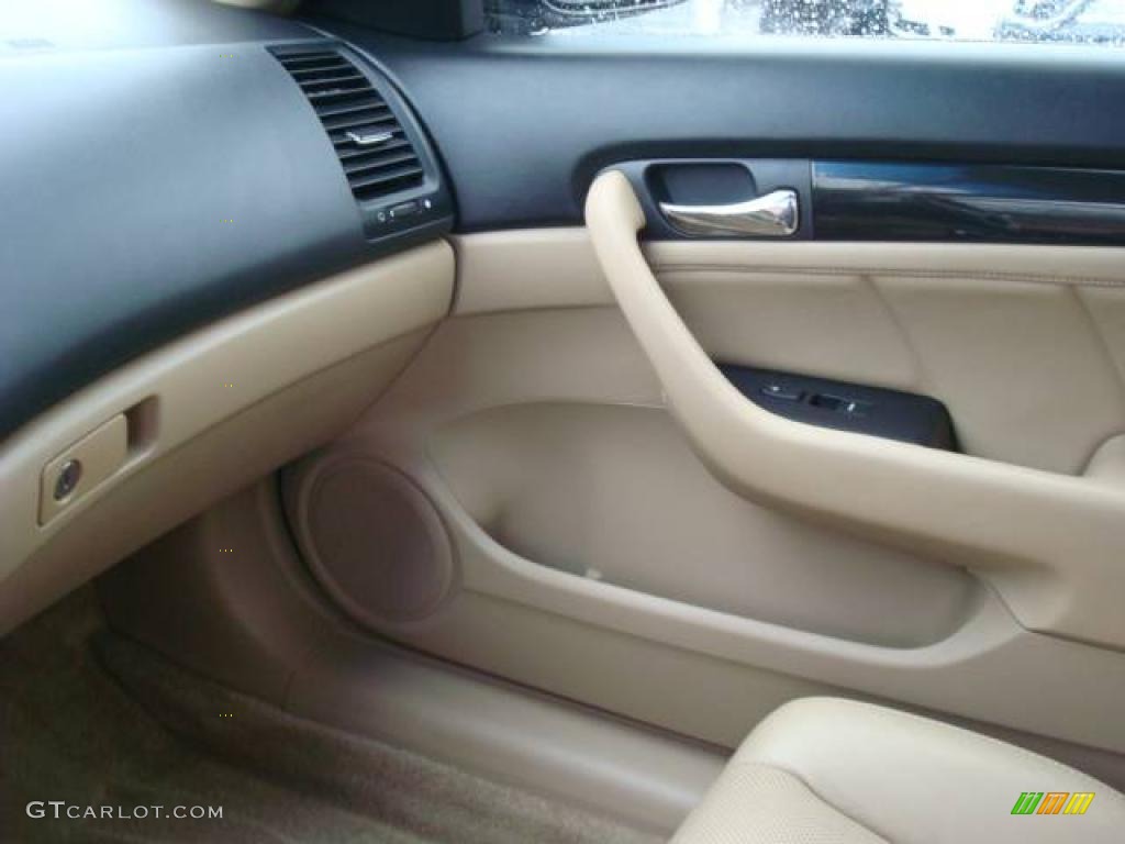 2006 Accord EX-L V6 Coupe - Sapphire Blue Pearl / Ivory photo #21