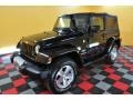 2009 Black Jeep Wrangler Sahara 4x4  photo #3