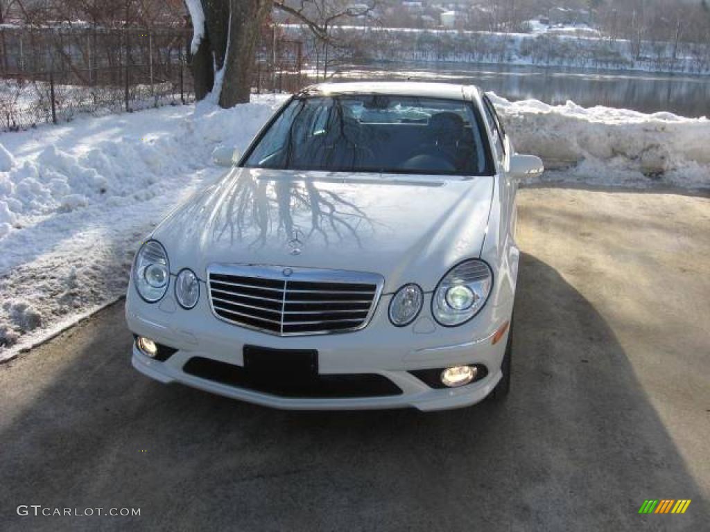Arctic White Mercedes-Benz E