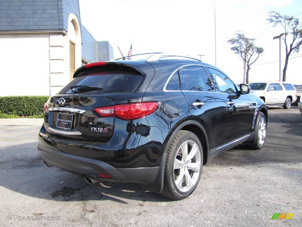 Black Obsidian 2009 Infiniti FX 50 AWD S Exterior Photo #25144883