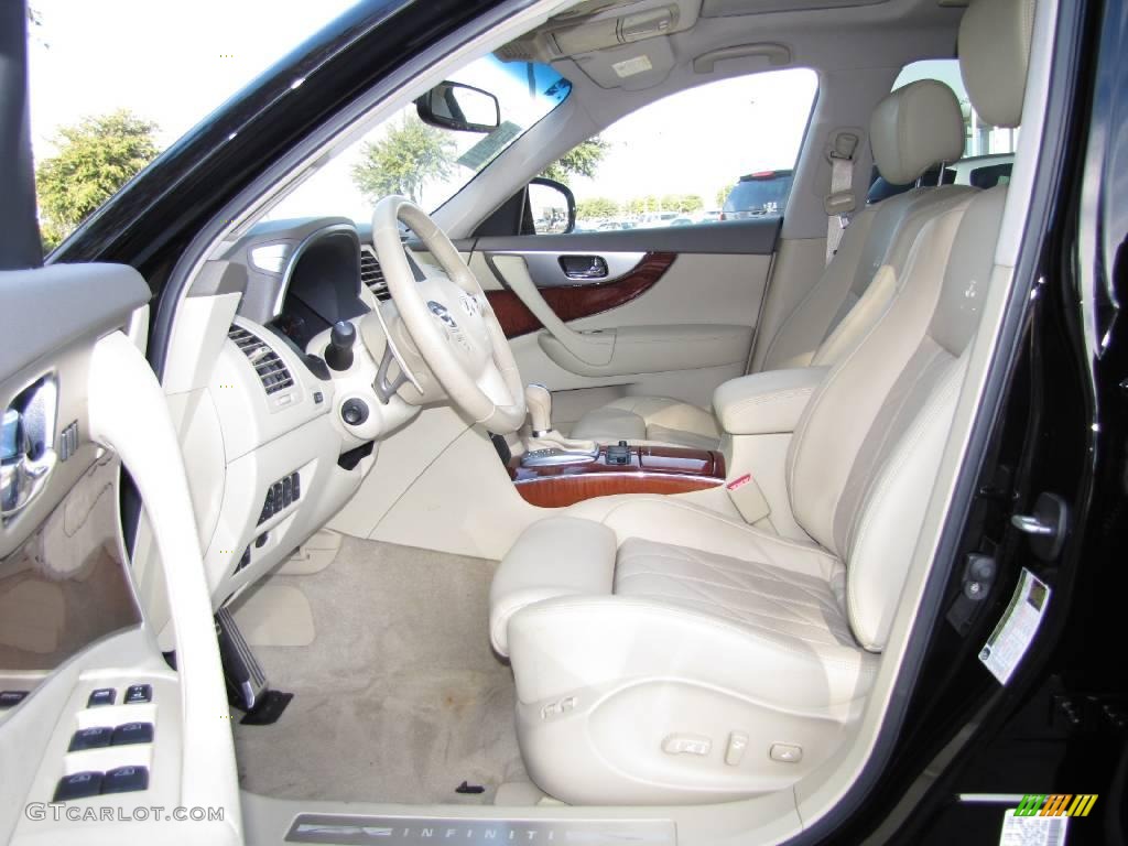 Wheat Interior 2009 Infiniti FX 50 AWD S Photo #25144903
