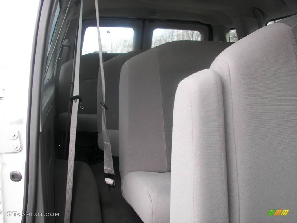 2009 E Series Van E350 Super Duty XLT Extended Passenger - Brilliant Silver Metallic / Medium Flint photo #7
