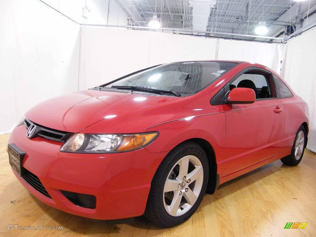 Tango Red Pearl Honda Civic