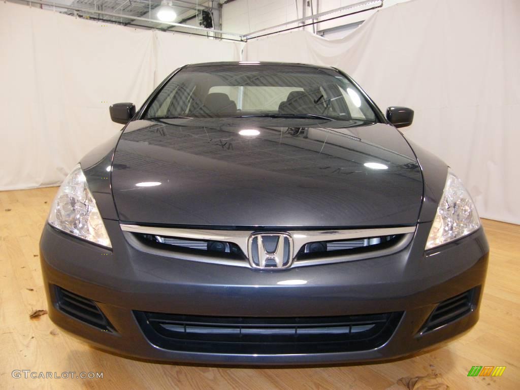 2007 Accord SE Sedan - Graphite Pearl / Gray photo #8