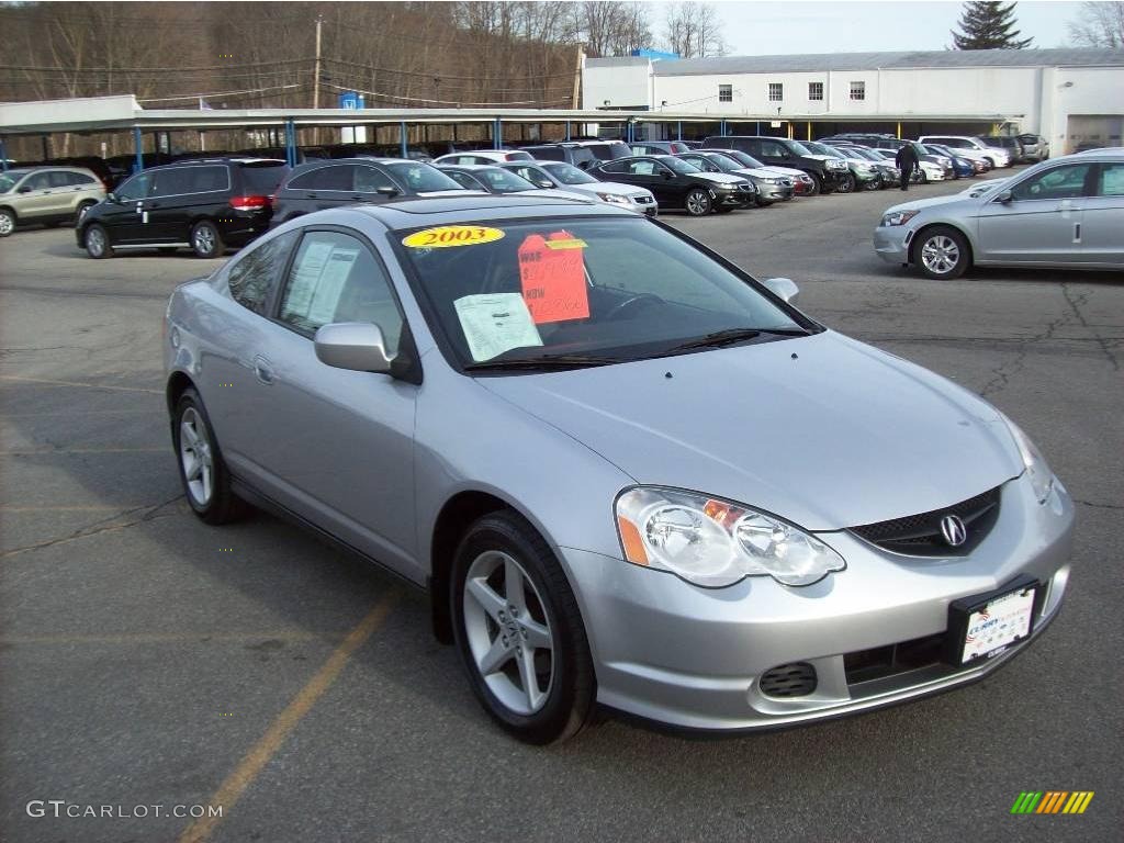 Satin Silver Metallic Acura RSX