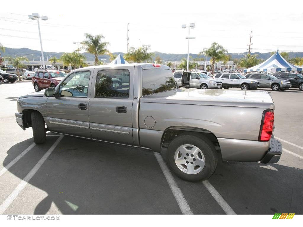 2006 Silverado 1500 LT Crew Cab - Graystone Metallic / Dark Charcoal photo #7